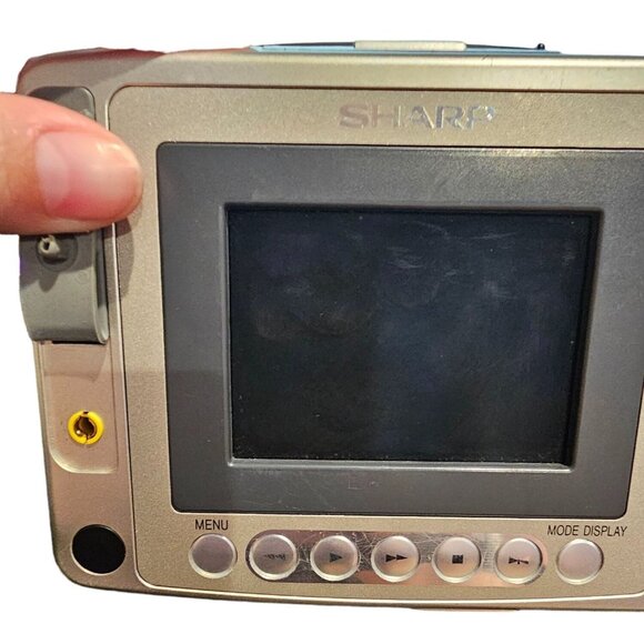 Sharp VL-E680 ViewCam 8 DIS LCD Digital Zoom Camcorder Cord Strap UNTESTED - Picture 10 of 16